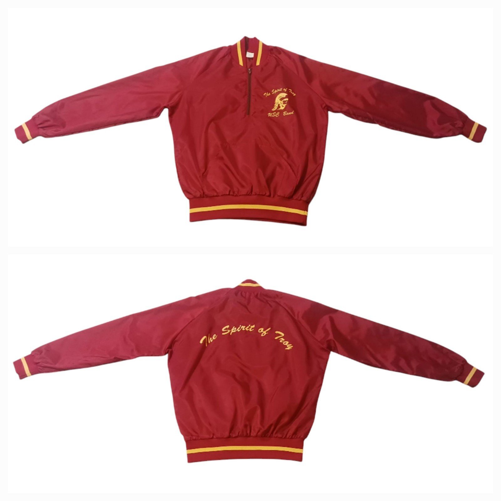 Vintage 80's USC Band Windbreaker Jacket (L)