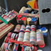 Vintage Poker Chips And Holders