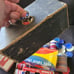 Vintage Poker Chips And Holders
