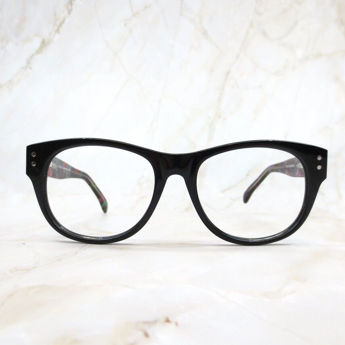 Betsey Johnson Frow Eyeglasses Frame Men's Matte Black Full Rim Square 50-18-135