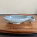NIB LE CREUSET Small Fish Dish Silver Blue