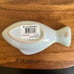 NIB LE CREUSET Small Fish Dish Silver Blue