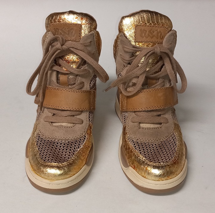 Ash bowie cheap mesh wedge sneakers