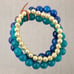 Barse Women's Genuine Dyed Jade Stone Stretch Multi Bracelet Set
