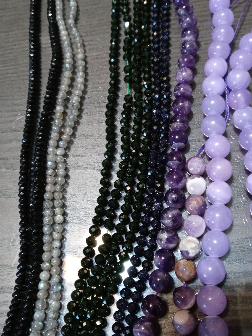 Beads semi precious stones