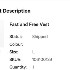 Lululemon Fast and Free Vest