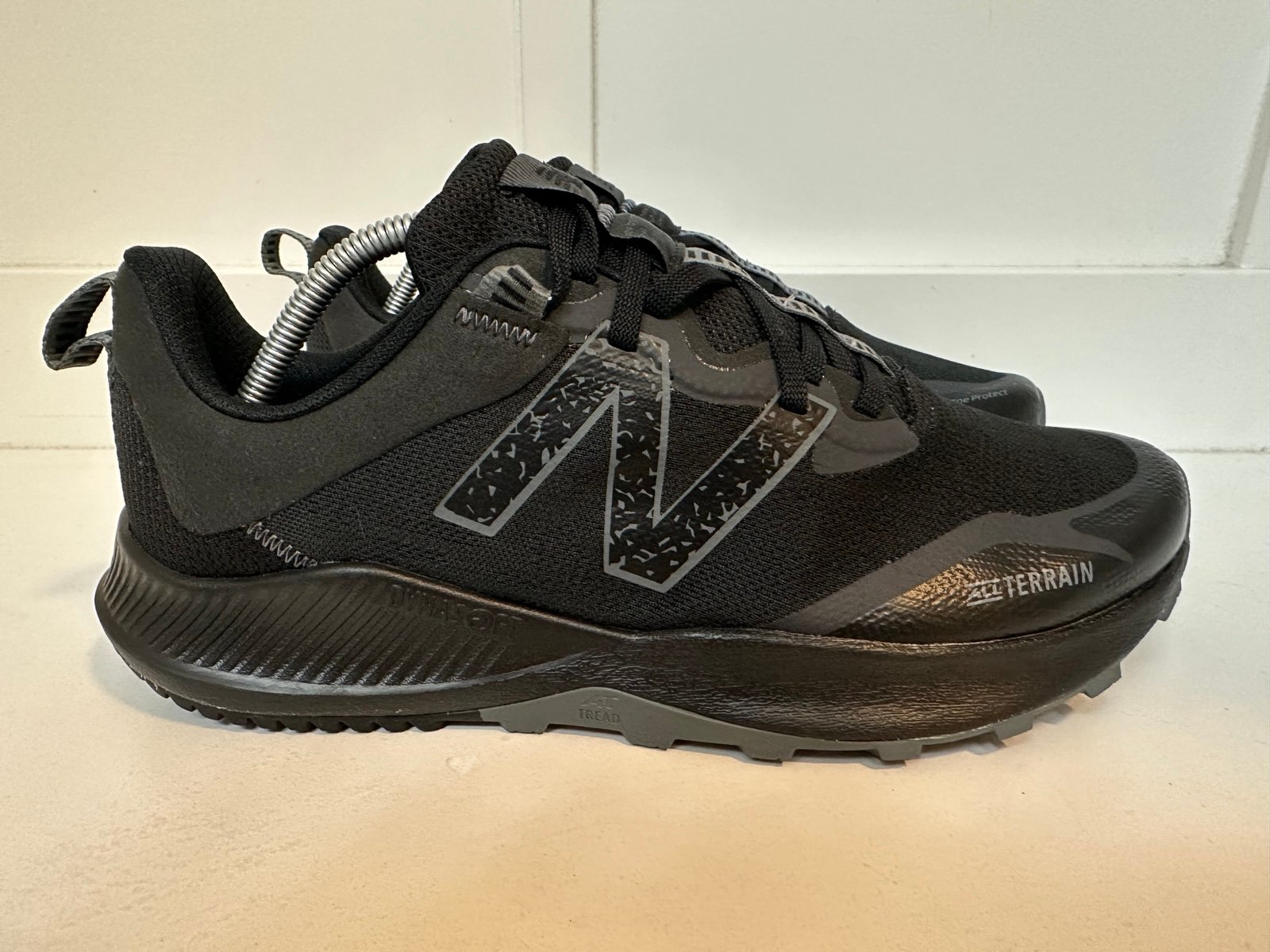 New Balance DynaSoft Nitrel V4 Trail Running Shoe Black MTNTRLB4 Men’s Size 10