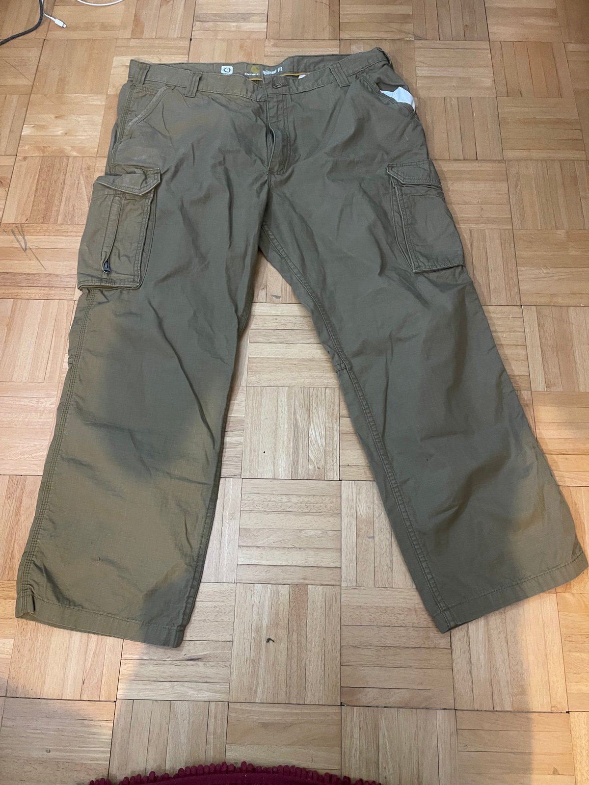 Khaki Carhartt Cargo Pants