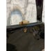 Md Century Vntage Black Patent Handbag