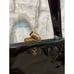 Md Century Vntage Black Patent Handbag