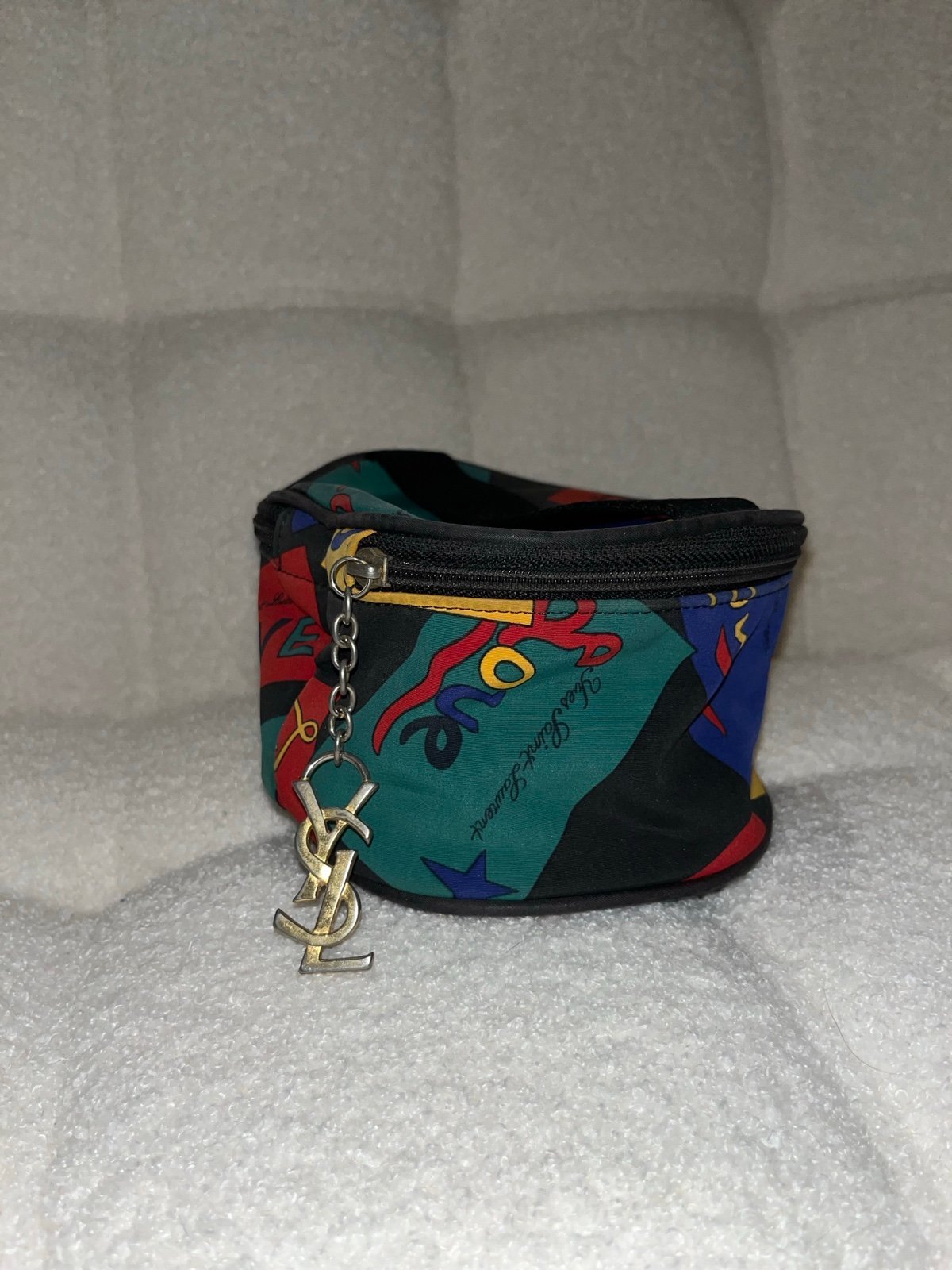 YSL Love Nylon Cosmetic Pouch