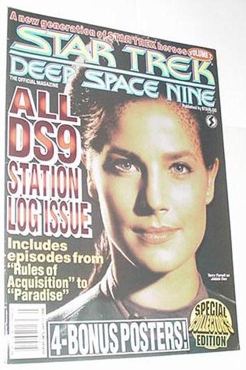 Star Trek Deep Space Nine Official Magazine 7 NM Terry Farrell Jadzia Dax Cover