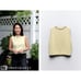 Zara Rhinestone Pearl Embellished Sweater Knit Tank