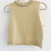 Zara Rhinestone Pearl Embellished Sweater Knit Tank
