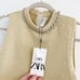 Zara Rhinestone Pearl Embellished Sweater Knit Tank
