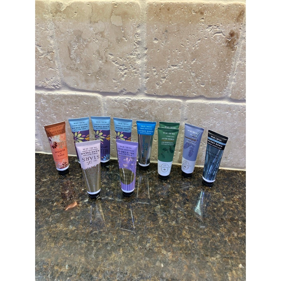 Bath & Body Works Hand Creams 1 oz NEW Lot of 11