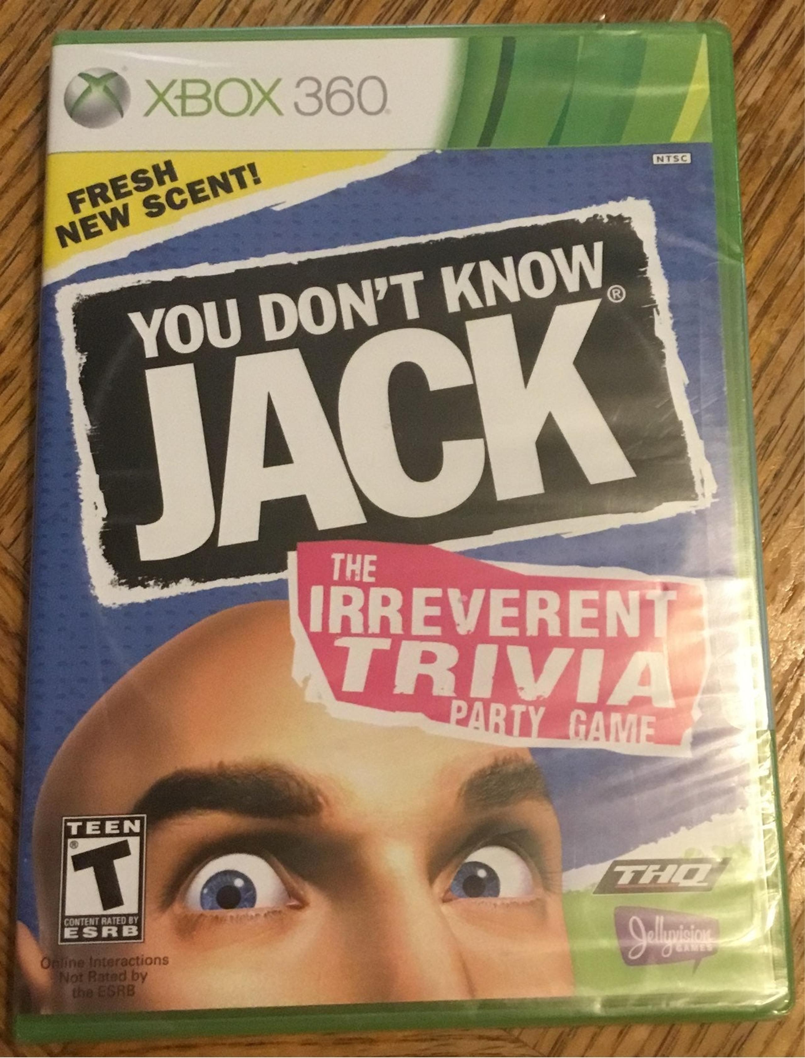 XBOX 360 You Don't Know Jack Party Game