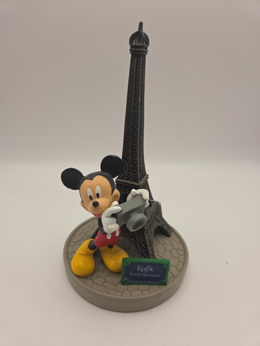 Disney Parks Mickey Mouse Epcot World Showcase Eiffel Tower Paris France READ