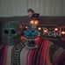 DIA De Los Muertos Catrina W / Roses