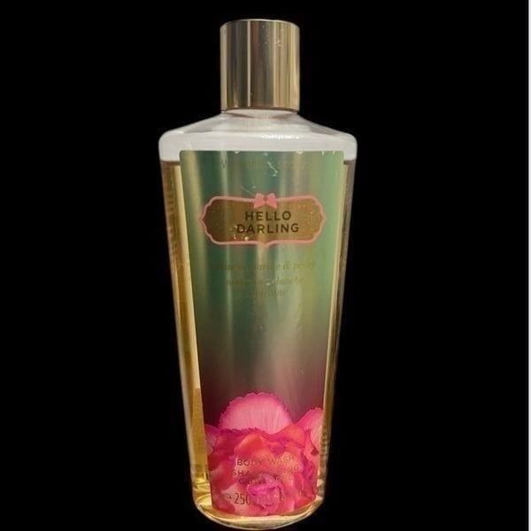 Victorias Secret Discontinued Hello Darling White nectarine Peony Body Wash 8.4