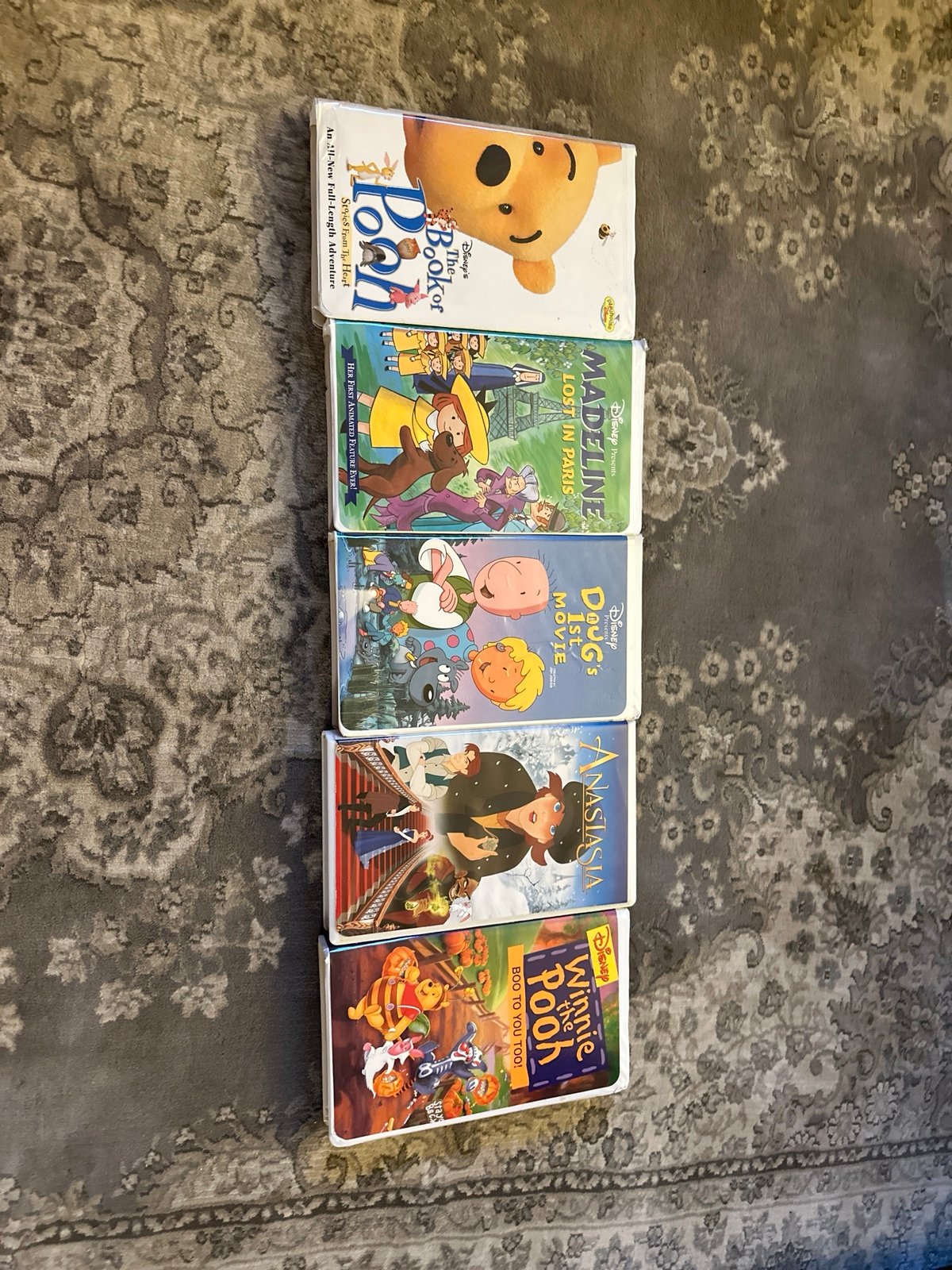 Disney vhs tapes