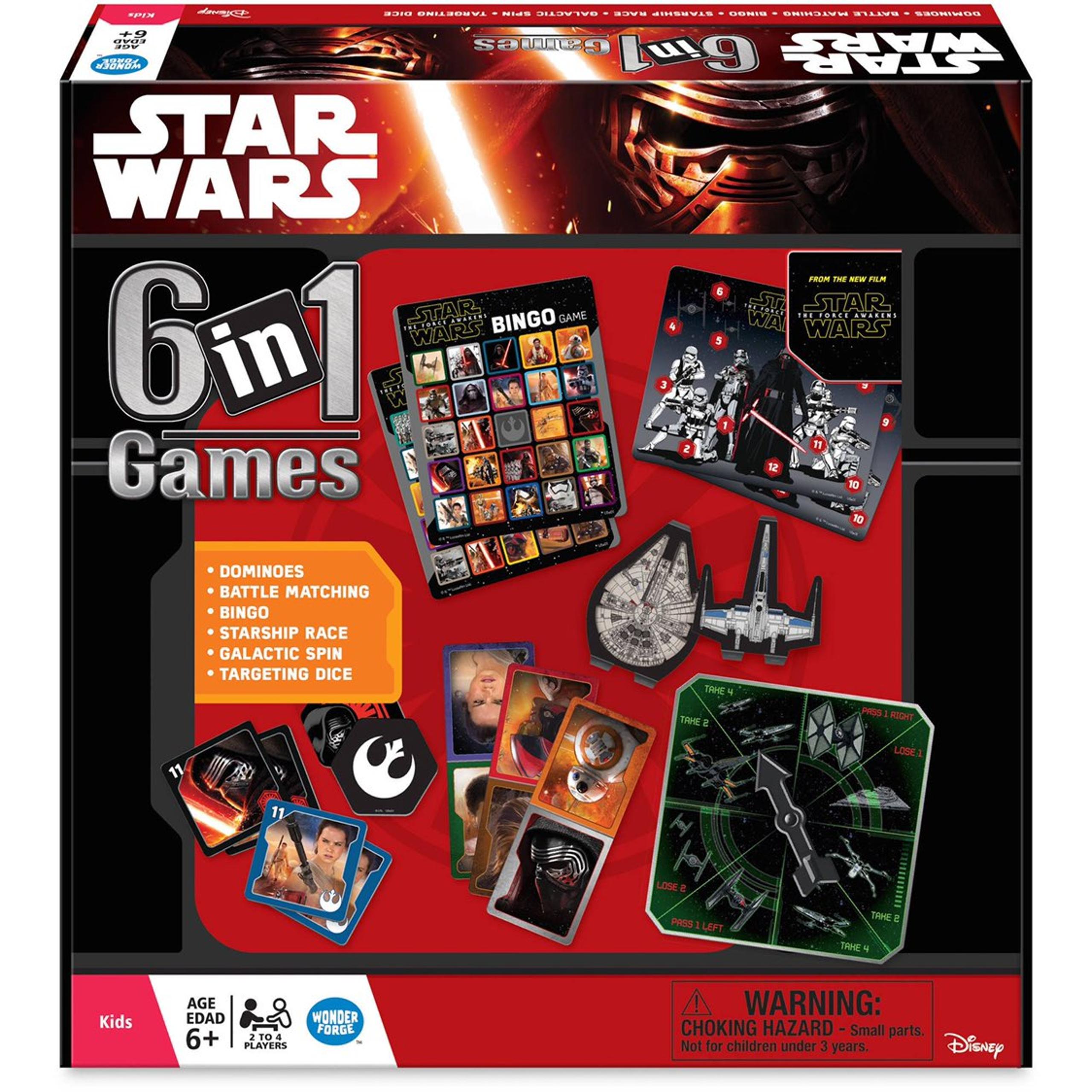 Star Wars The Force Awakens: 6-in-1 Game