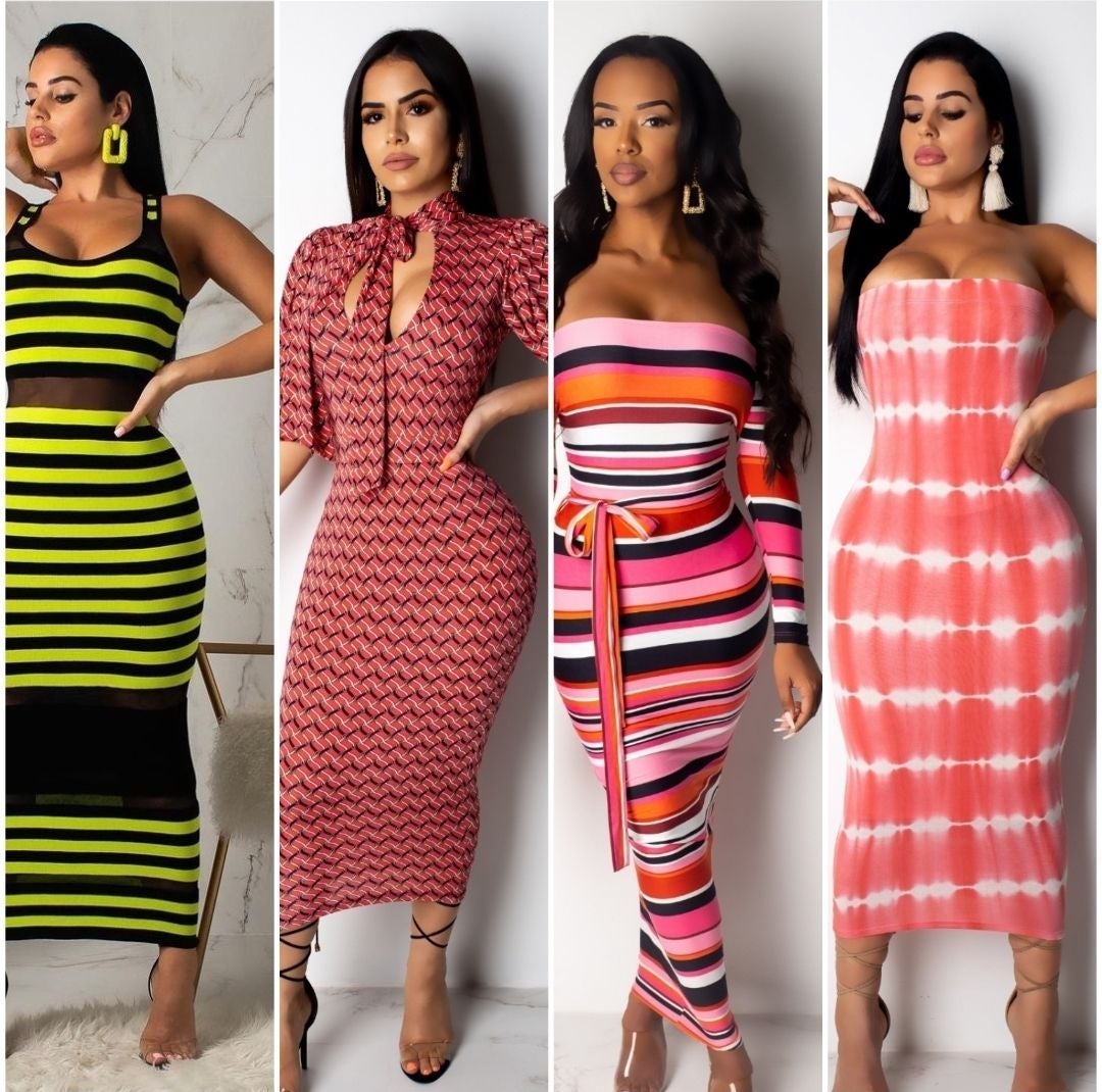 4 BEAUTIFUL DRESS BUNDLE!!!