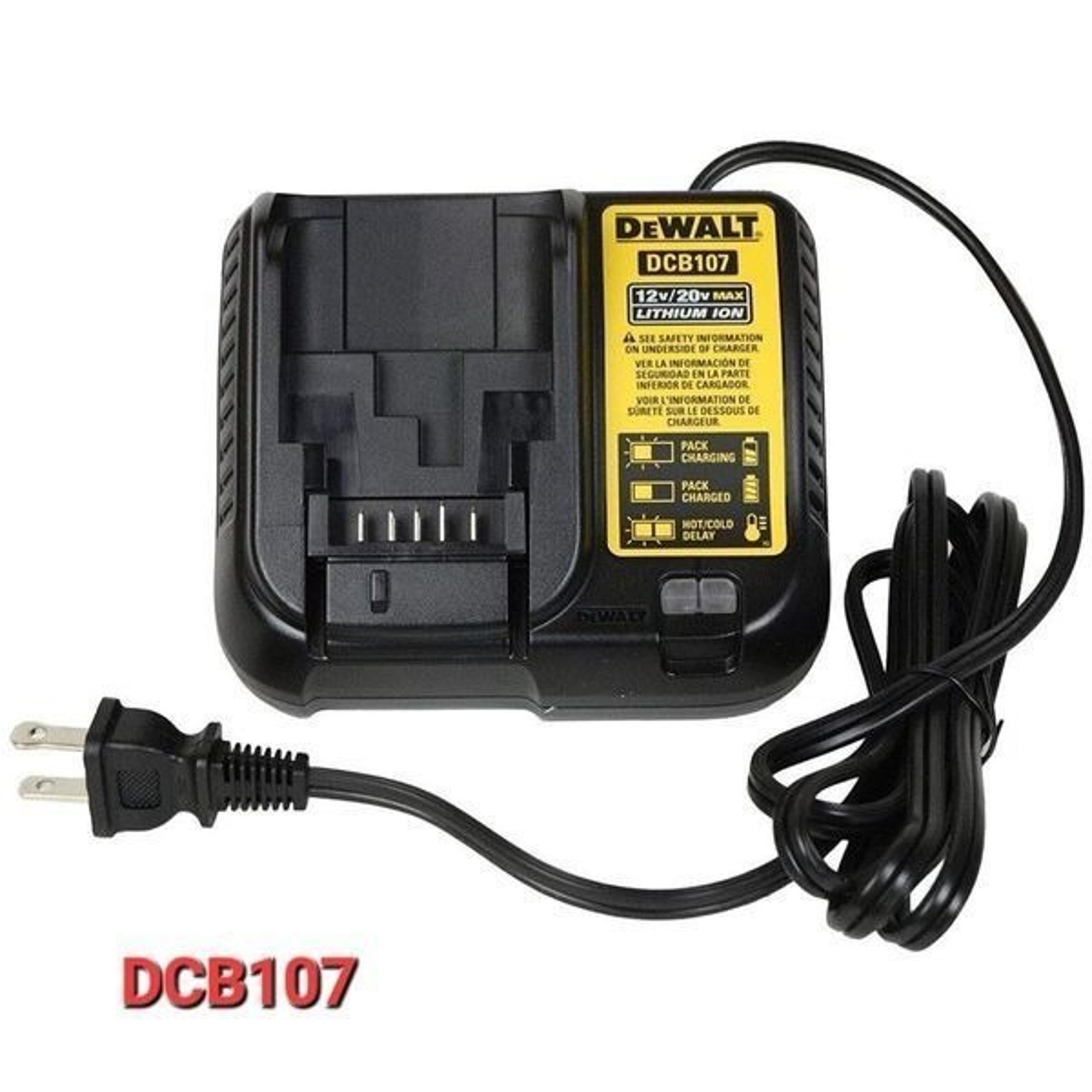 Dewalt 12/20v charger, new.