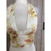 NWT Le Lis Floral halter top small