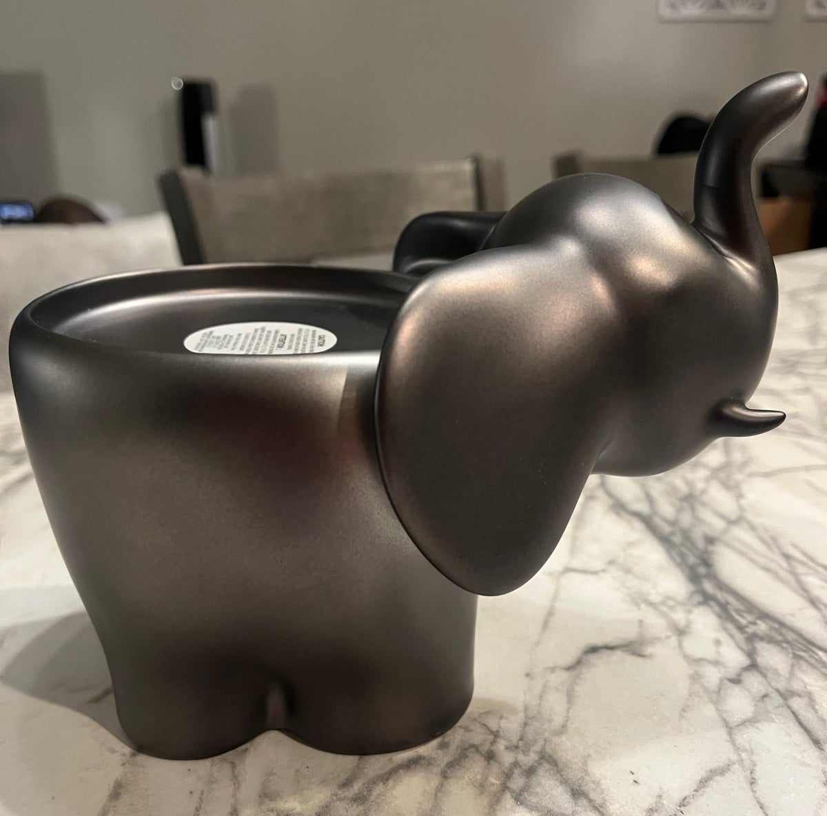 Elephant 3 wick candle holder