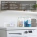 NEW Glass Jars and Dryer Sheet Holder, Dispenser Set with Lids and Labels,