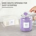 NEW Glass Jars and Dryer Sheet Holder, Dispenser Set with Lids and Labels,
