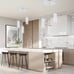Modern Farmhouse 3-Light chrome Pendant Light Lighting