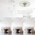 Modern Farmhouse 3-Light chrome Pendant Light Lighting