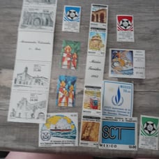 17 unused mexico postage stamps