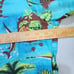 Waikiki Holiday Shirt Adult Medium Blue Vintage Hawaiian Camp Fiji Island Beach