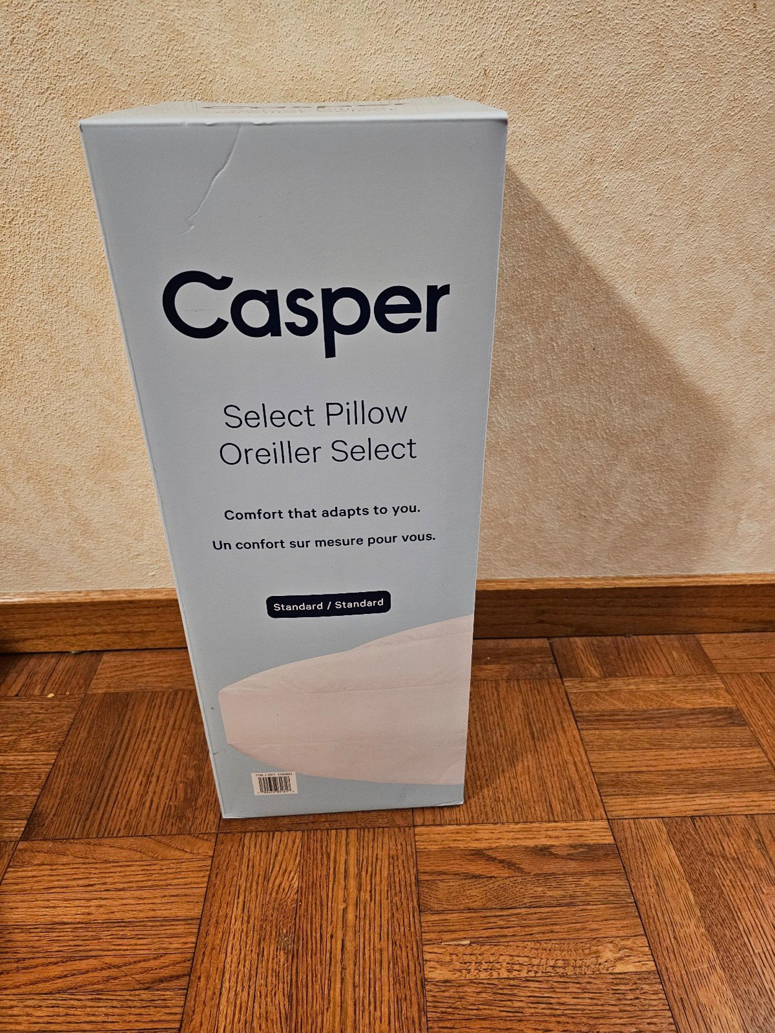 Brand New Standard Casper Select Pillow