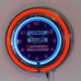 Lionel Service Station logo neon wall clock