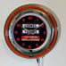Lionel Service Station logo neon wall clock