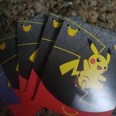 Pokemon 25th Anniversary 2021 McDonalds