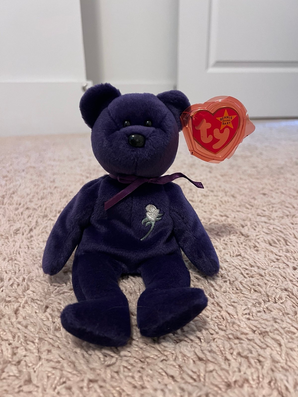 Ty Beanie Babies Princess The Bear