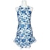 Alice & Trixie Women's Small Embroidered Floral Sleeveless Mimi Ruffle Dress