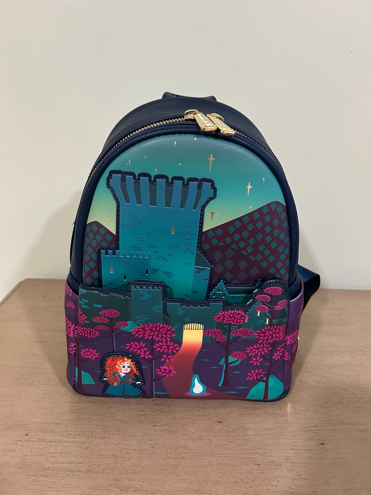 Loungefly Disney Princess Merida and Castle Backpack