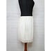 Vintage Vanity Fair Half Slip Large Nylon White Lace Trim Size Medium