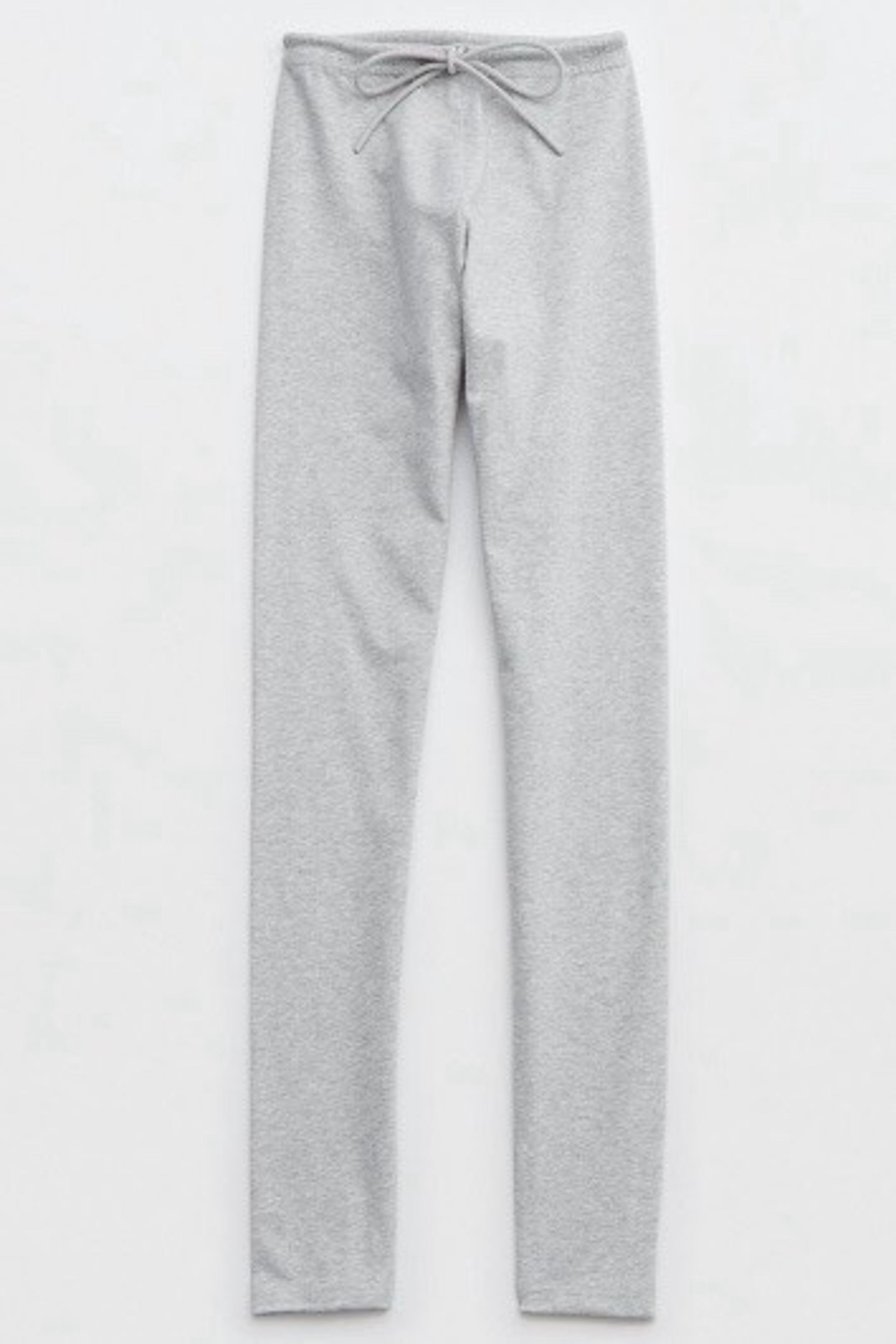 Aerie Offline OG Washed Drawcord Legging 
Medium Heather Grey