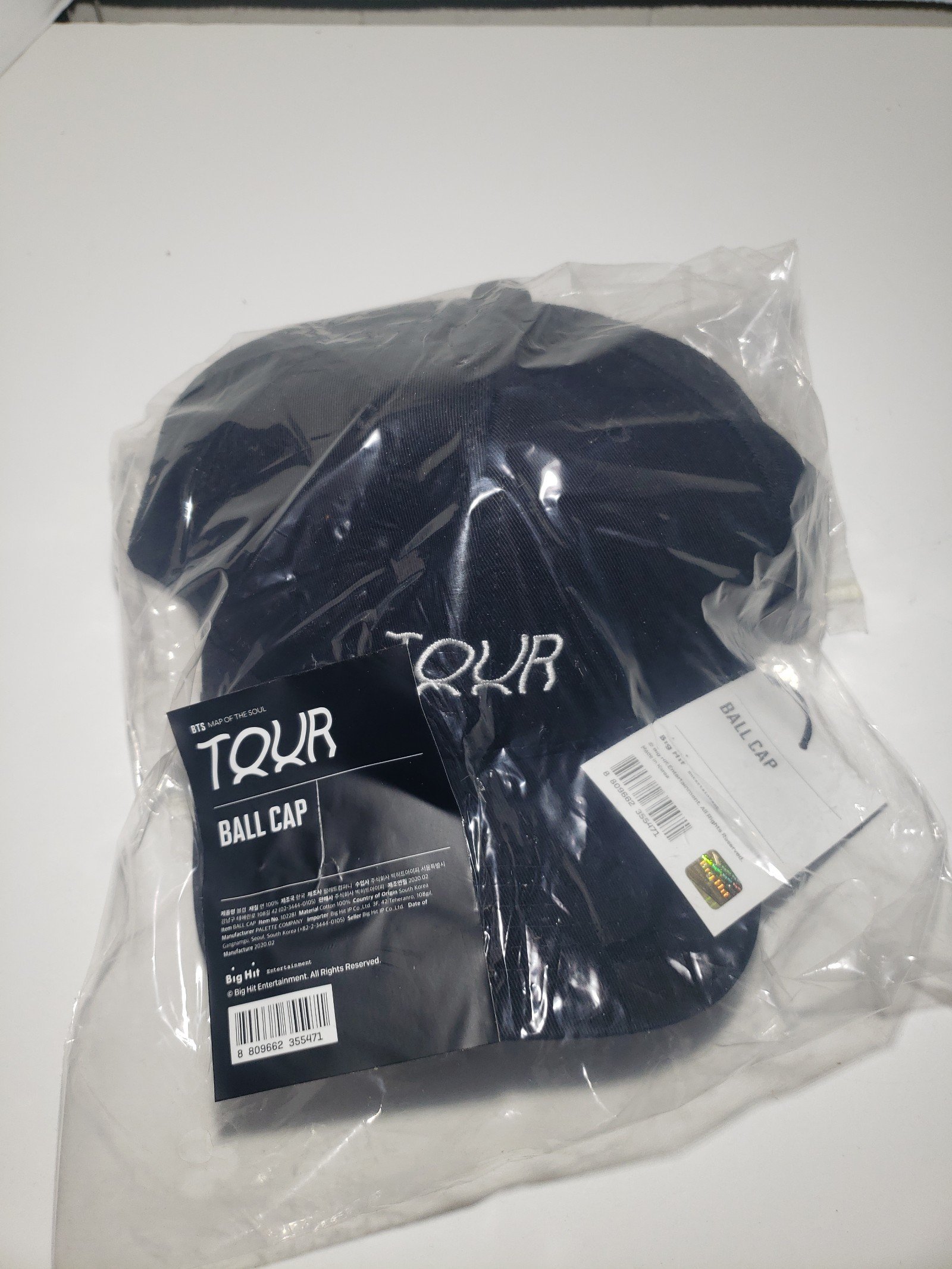 BTS MOTS tour Hat official merch