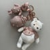 Disney x Samantha Thavasa Winnie The Pooh Limited Edition Velvety Charm Plush