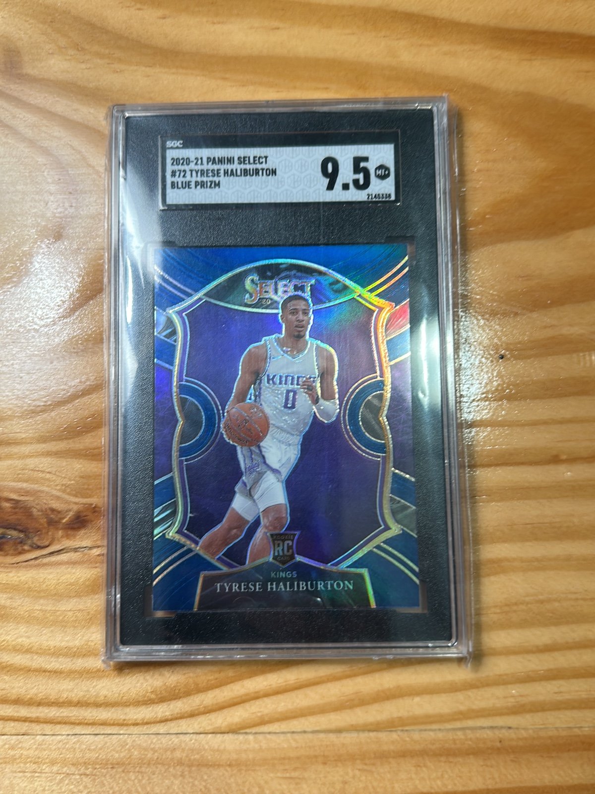 Tyrese Haliburton rookie slab SGC 9.5