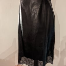 Vintage Lamb leather Skirt Gucci from the Tom Ford collection sz. 42/8