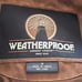 Weatherproof Microsuede Bomber Jacket, Dark Almond, size Medium